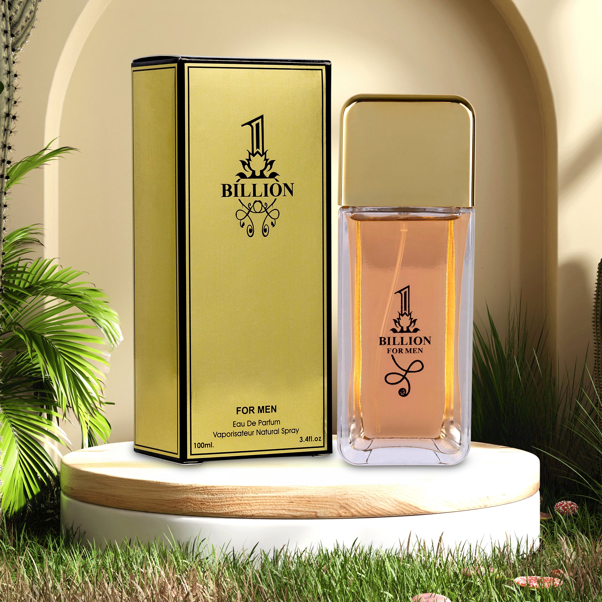 1 Billion Perfume for Men 3.4 oz -  Magnetic Masculine Perfume | NovoGlow
