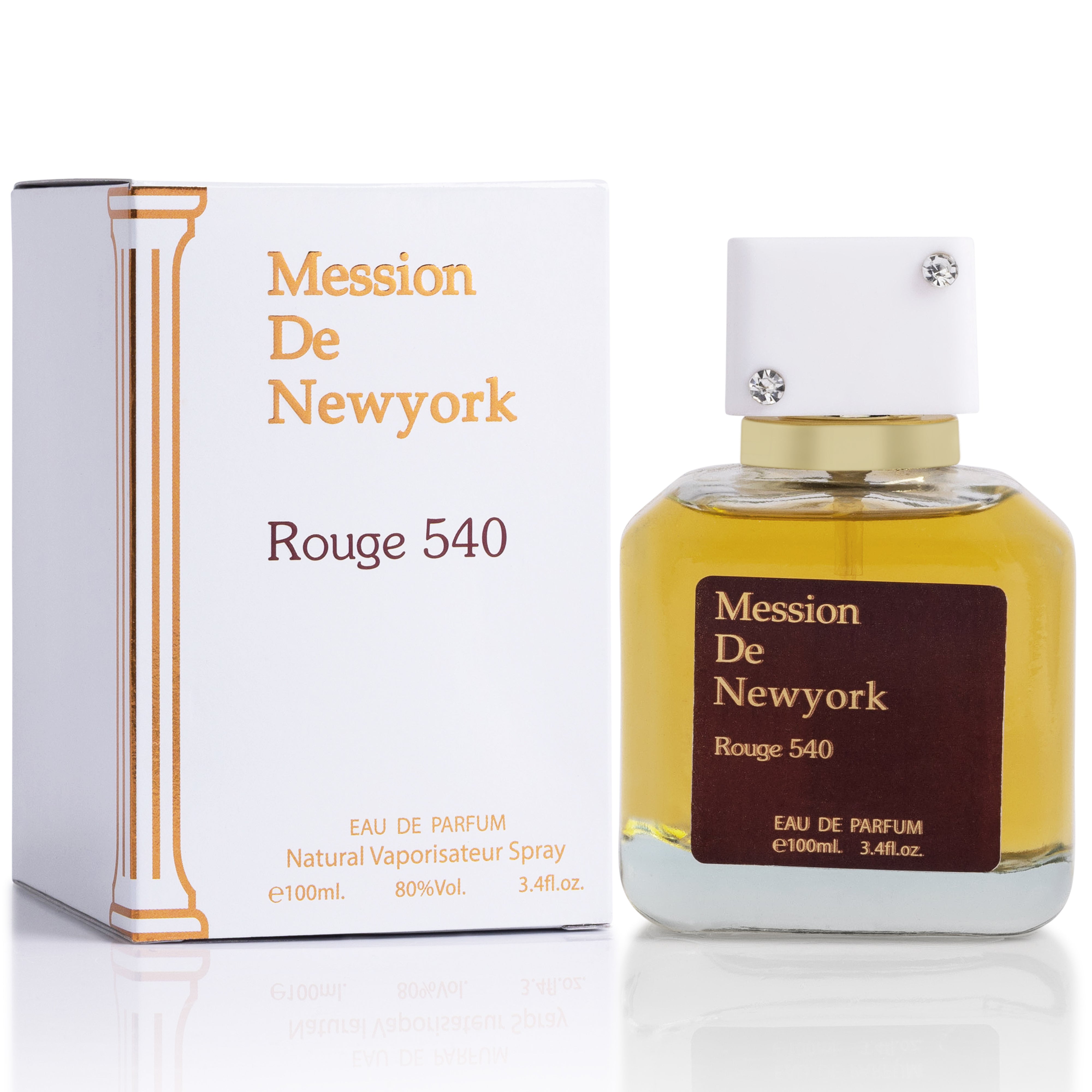 Mession De New York Rouge 540 Unisex Perfume 3.4 oz - Warm & Spicy Perfume Long - Lasting Luxury Fragrance | NovoGlow