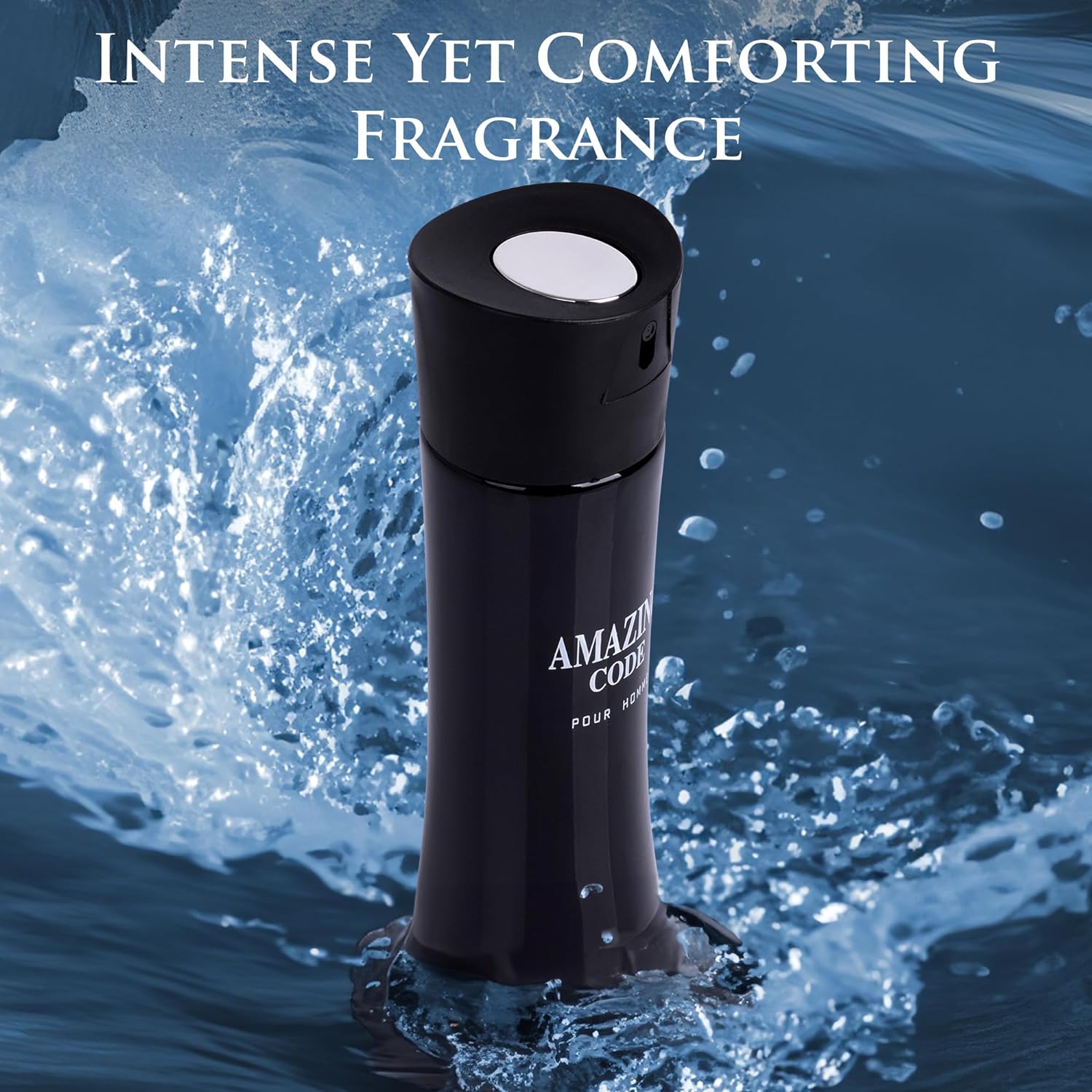 Amazing Code Cologne for Men 3.4 oz - Bold Masculine Scent | NovoGlow