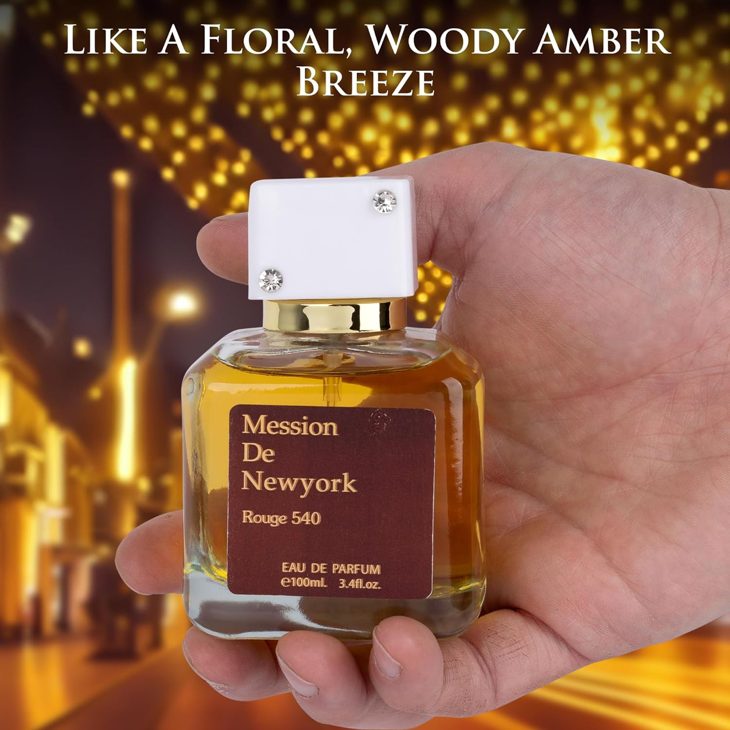 Mession De New York Rouge 540 Unisex Perfume 3.4 oz - Warm & Spicy Perfume Long - Lasting Luxury Fragrance | NovoGlow