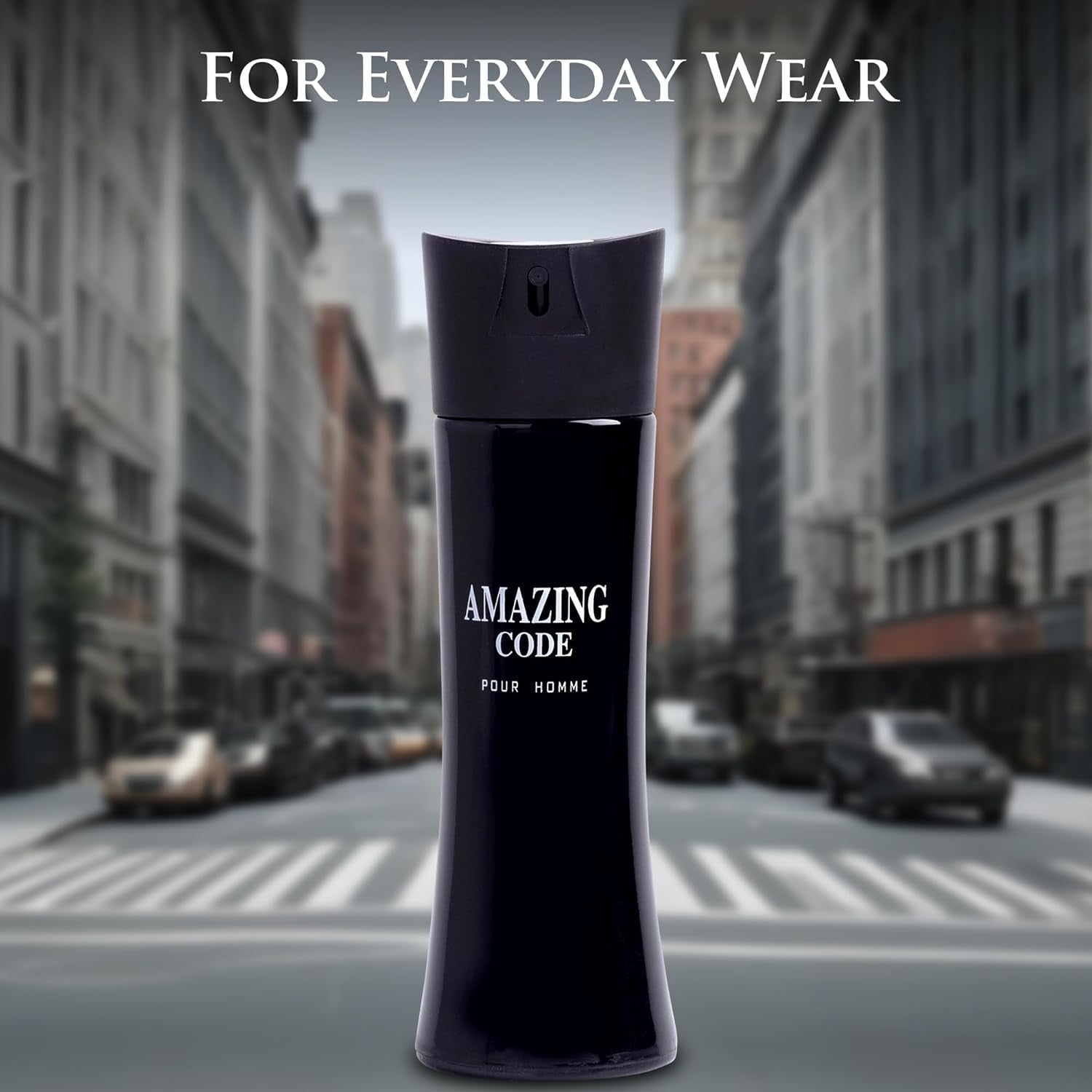 Amazing Code Cologne for Men 3.4 oz - Bold Masculine Scent | NovoGlow
