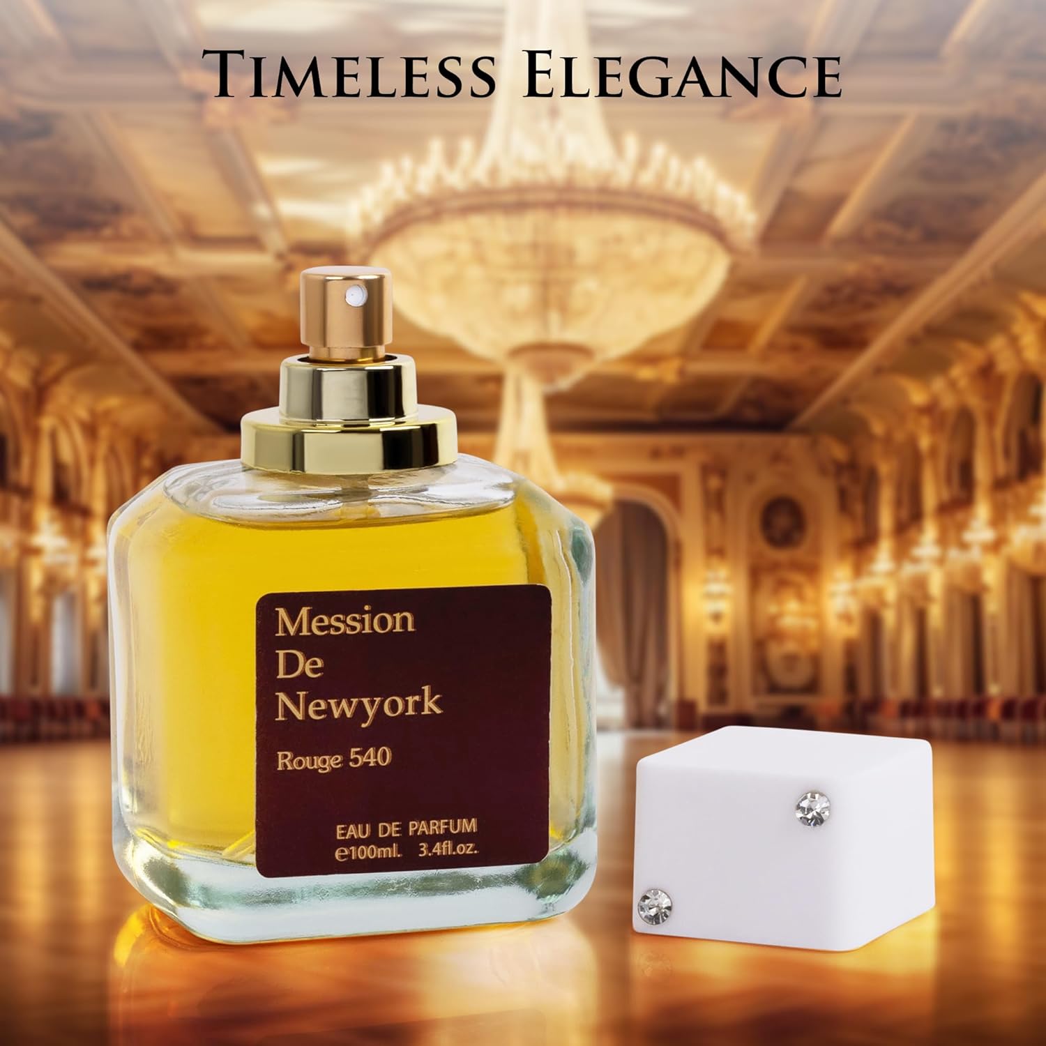 Mession De New York Rouge 540 Unisex Perfume 3.4 oz - Warm & Spicy Perfume Long - Lasting Luxury Fragrance | NovoGlow