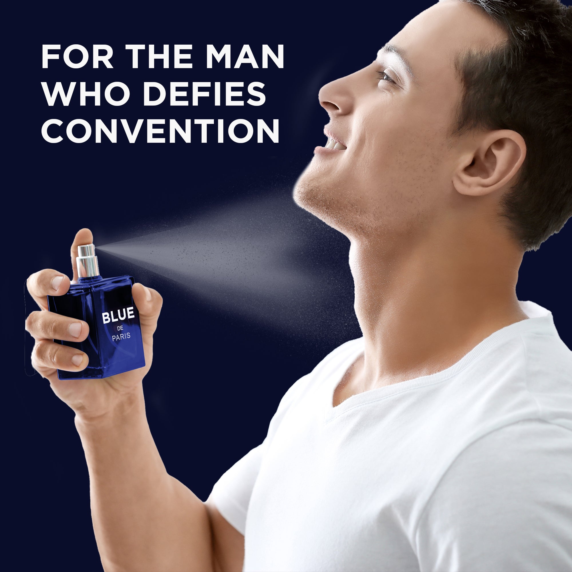 Blue De Paris Perfume for Men 3.4 oz – Earthy Woody Perfume | NovoGlow