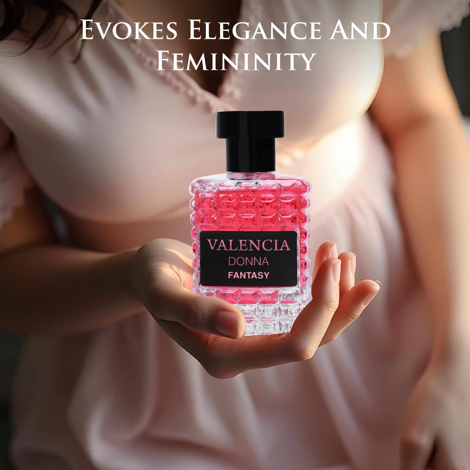 Valencia Donna Fantasy Fragrance Perfume For Women 3.4 oz - Exotic Floral & Citrus | NovoGlow