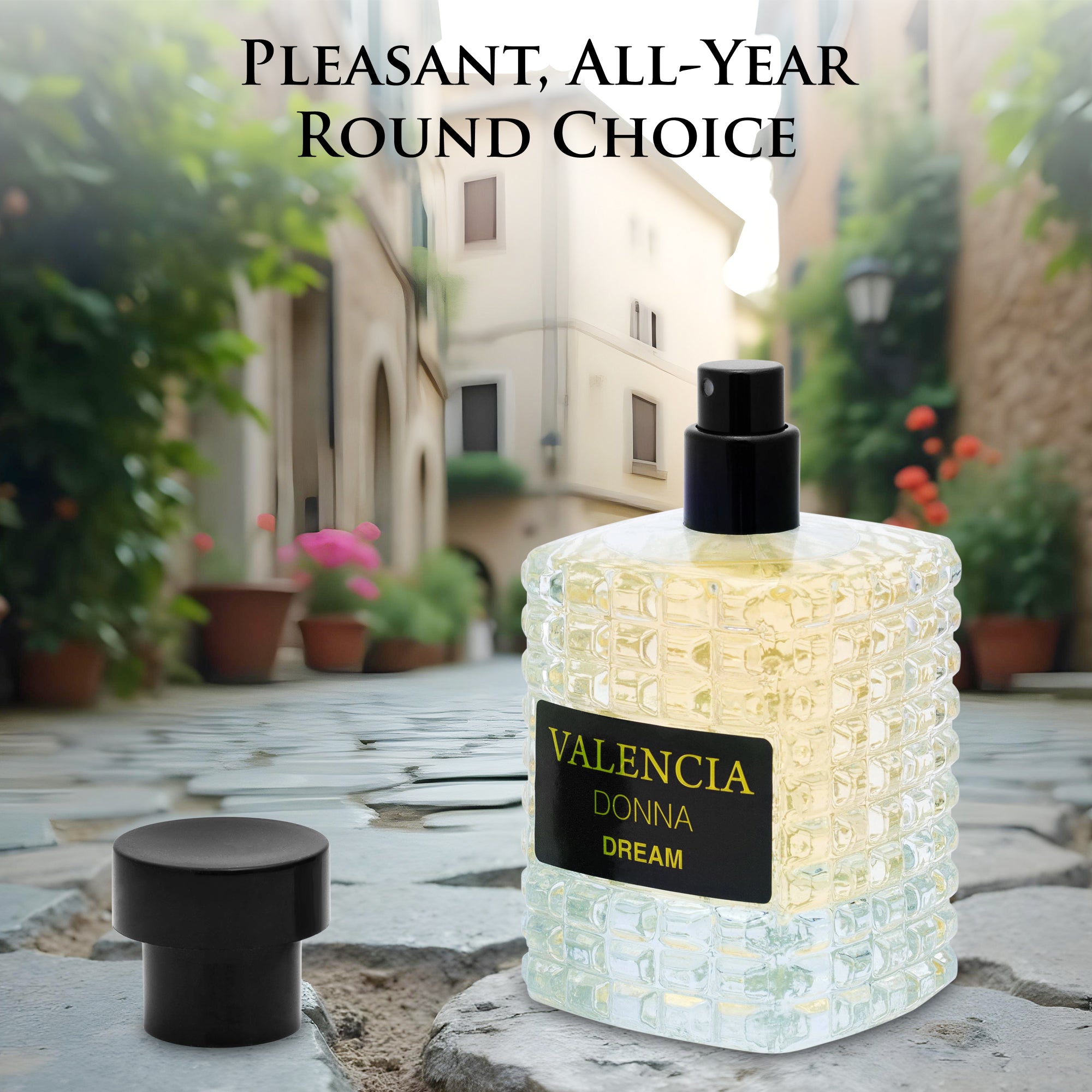 Valencia Donna Dream Perfume for Women 3.4 oz -  Enchanting Citrus & Floral Scent | NovoGlow