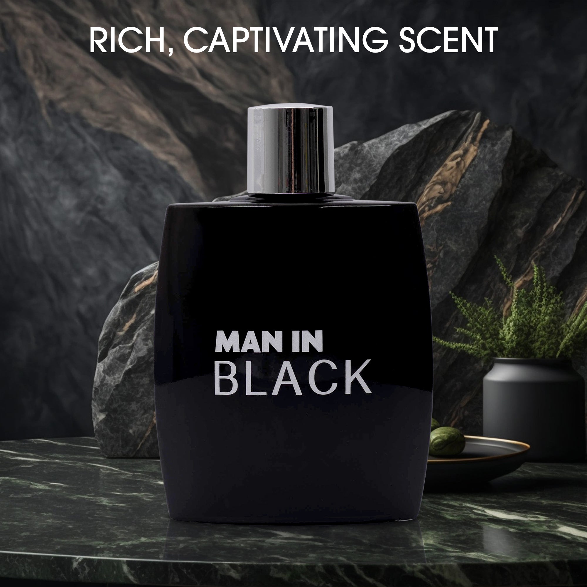 Man in Black Perfume for Men 3.4 oz - Bold Signature Perfume | NovoGlow