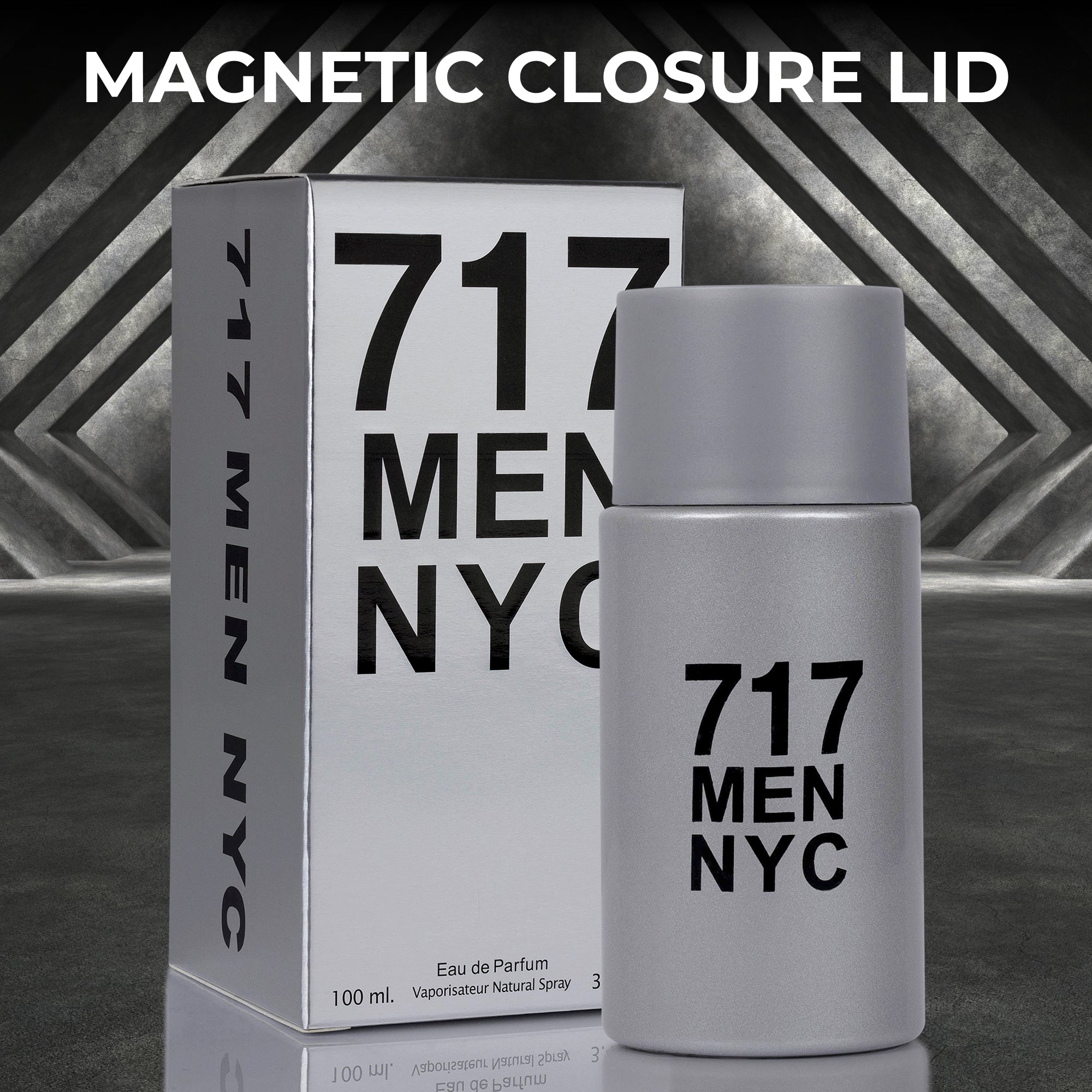 717 NYC Perfume for Men 3.4 oz - Masculine Fresh Perfume | NovoGlow