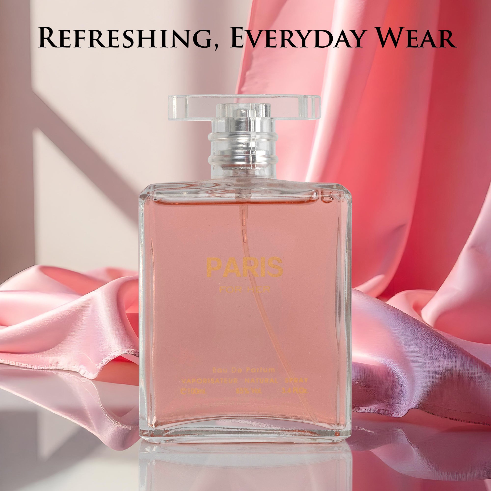 Paris For Her Perfume for Women 3.4 Oz – Sparkling Oriental Floral Scent | NovoGlow