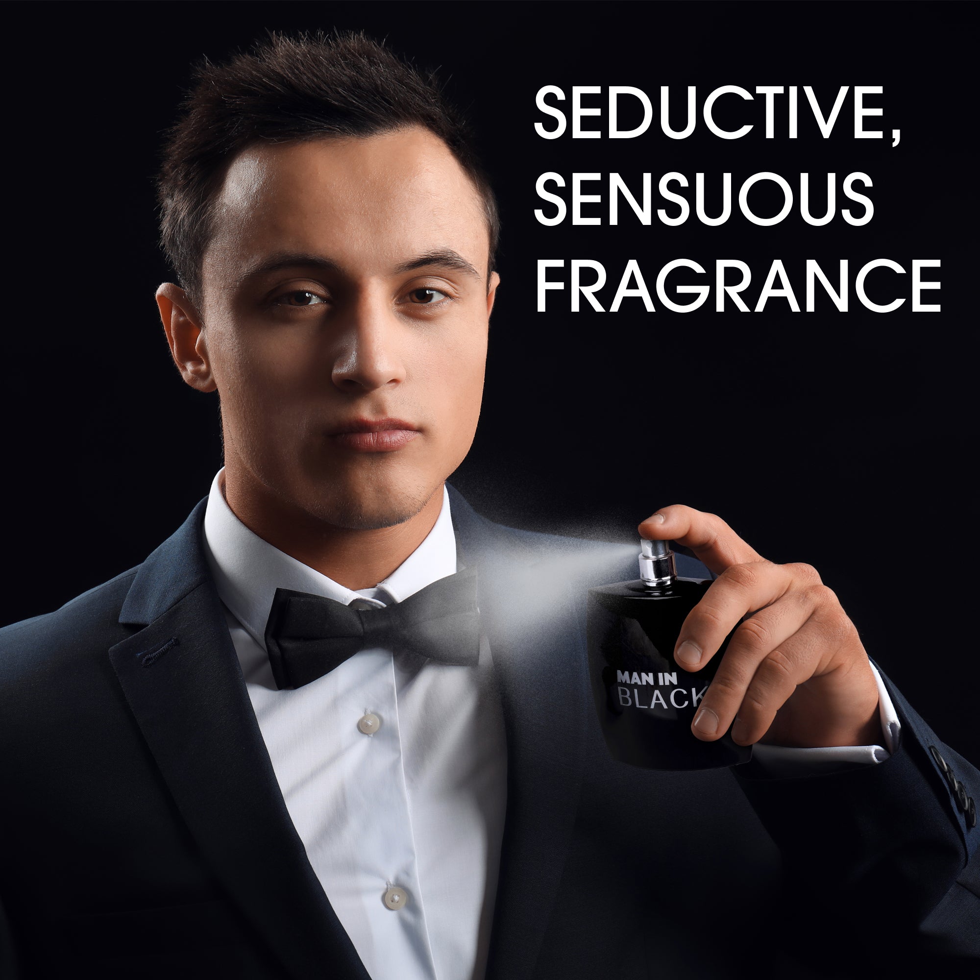 Man in Black Perfume for Men 3.4 oz - Bold Signature Perfume | NovoGlow