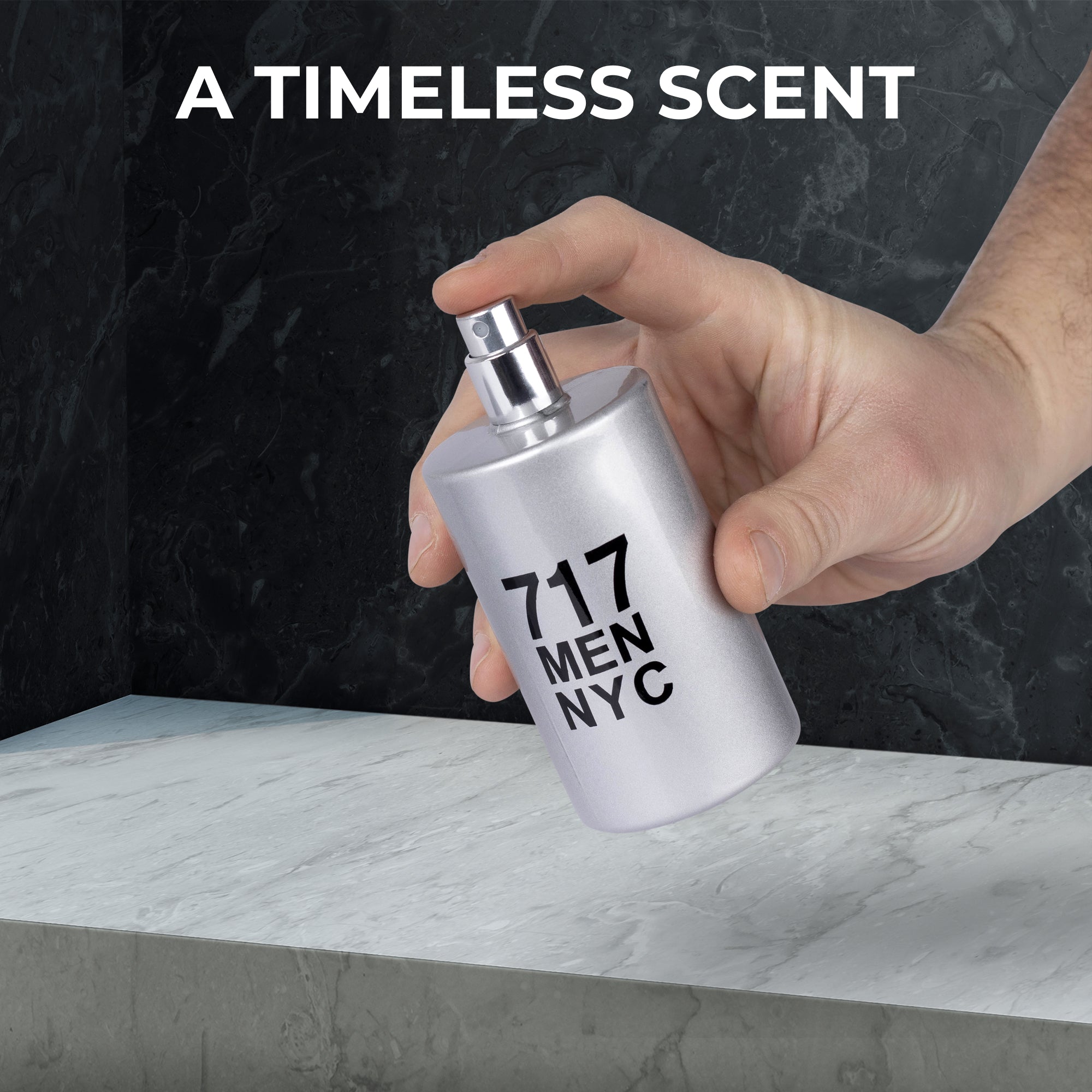 717 NYC Perfume for Men 3.4 oz - Masculine Fresh Perfume | NovoGlow