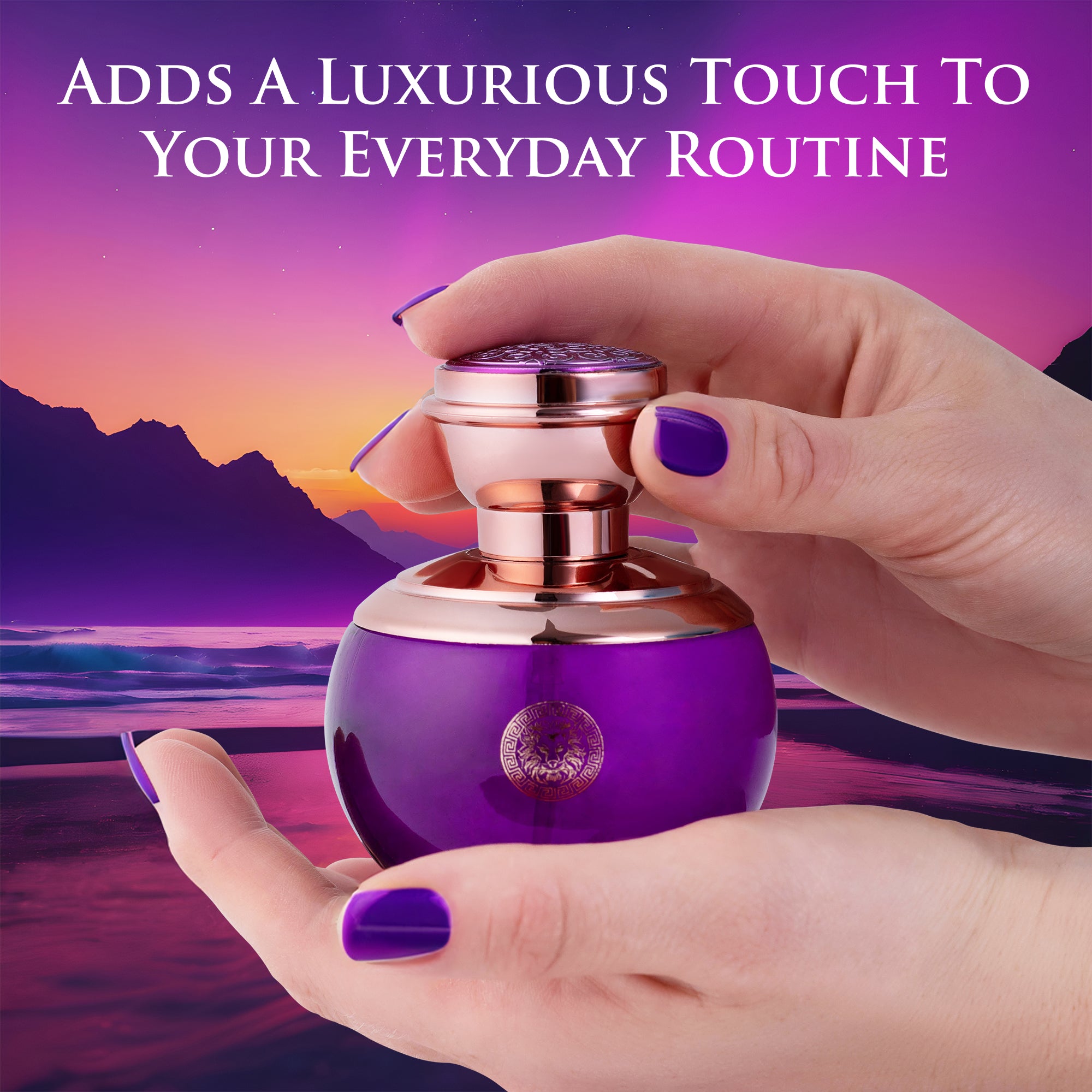 Verse Deep Purple Perfume for Women 3.4 oz - Elegant Floral - Fruity Scent | NovoGlow