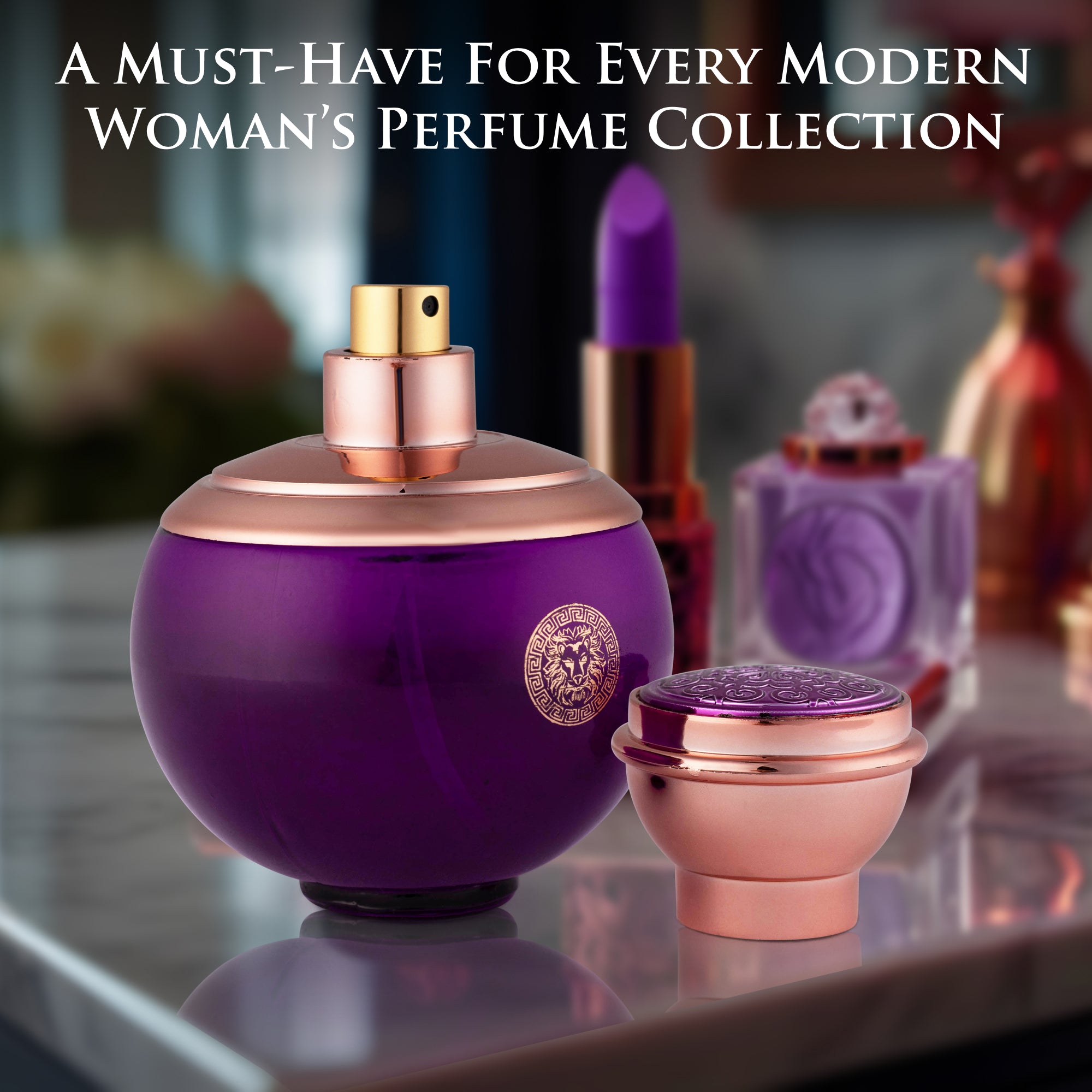 Verse Deep Purple Perfume for Women 3.4 oz - Elegant Floral - Fruity Scent | NovoGlow