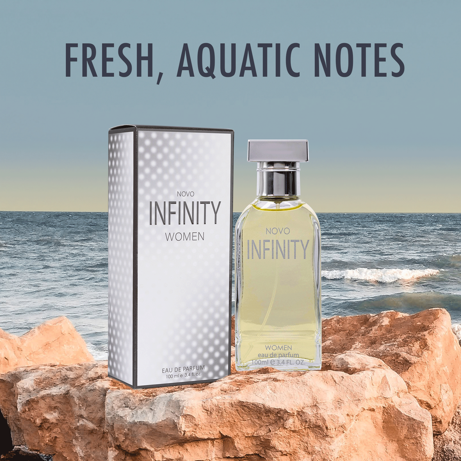 Infinity Perfume for Women 3.4 oz - Classic Floral Scent | NovoGlow