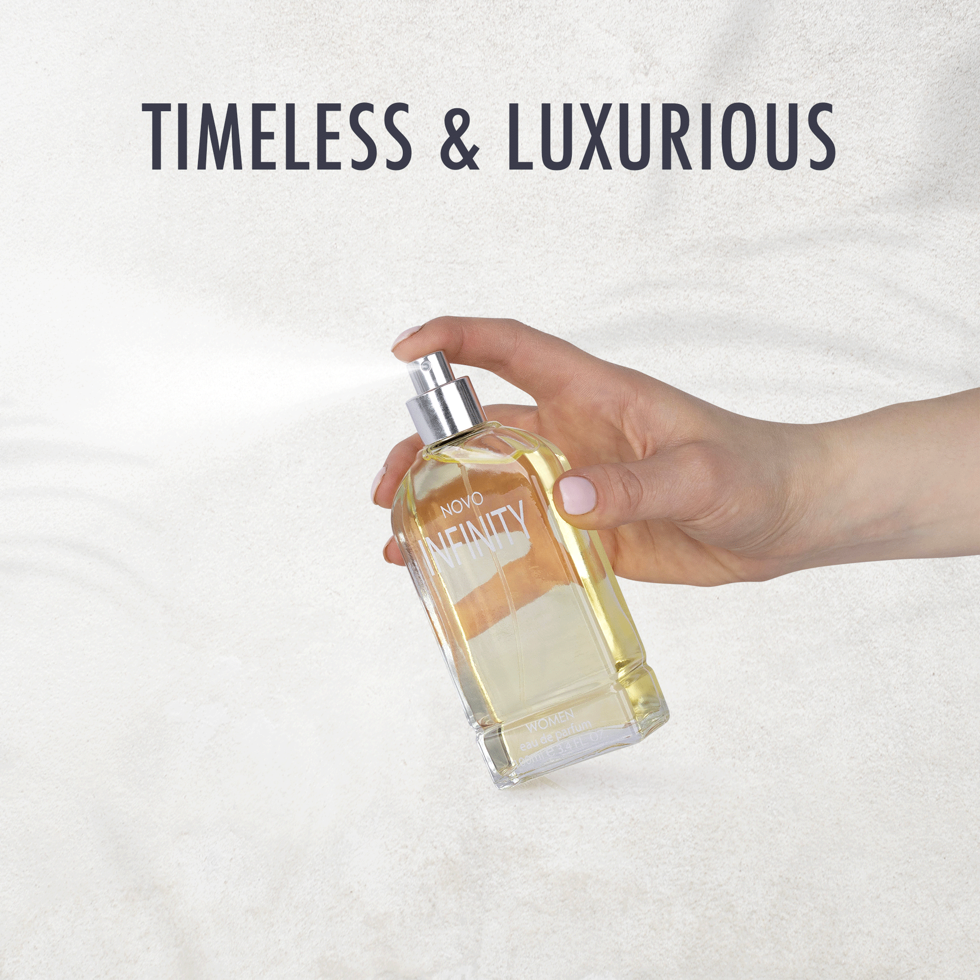 Infinity Perfume for Women 3.4 oz - Classic Floral Scent | NovoGlow