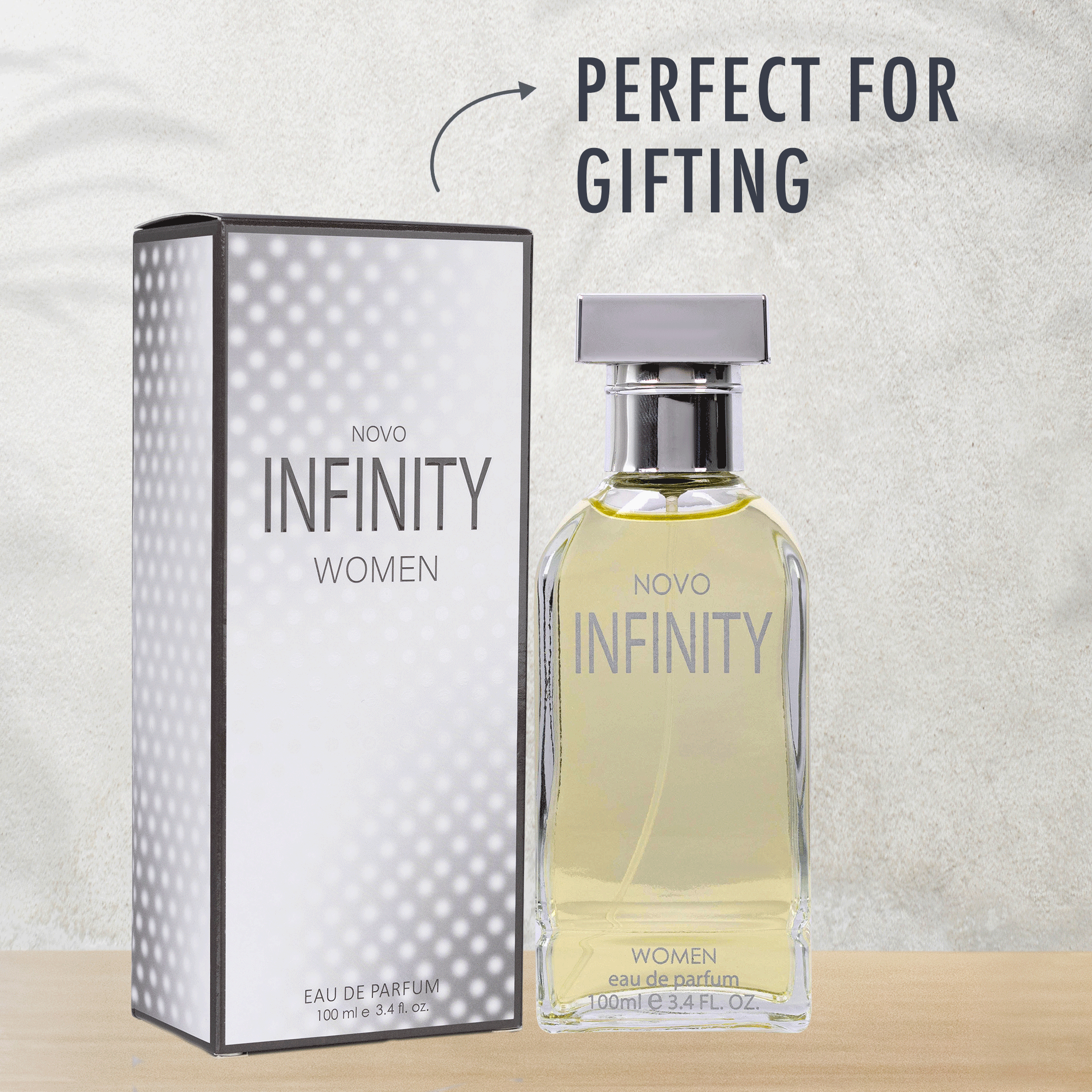 Infinity Perfume for Women 3.4 oz - Classic Floral Scent | NovoGlow