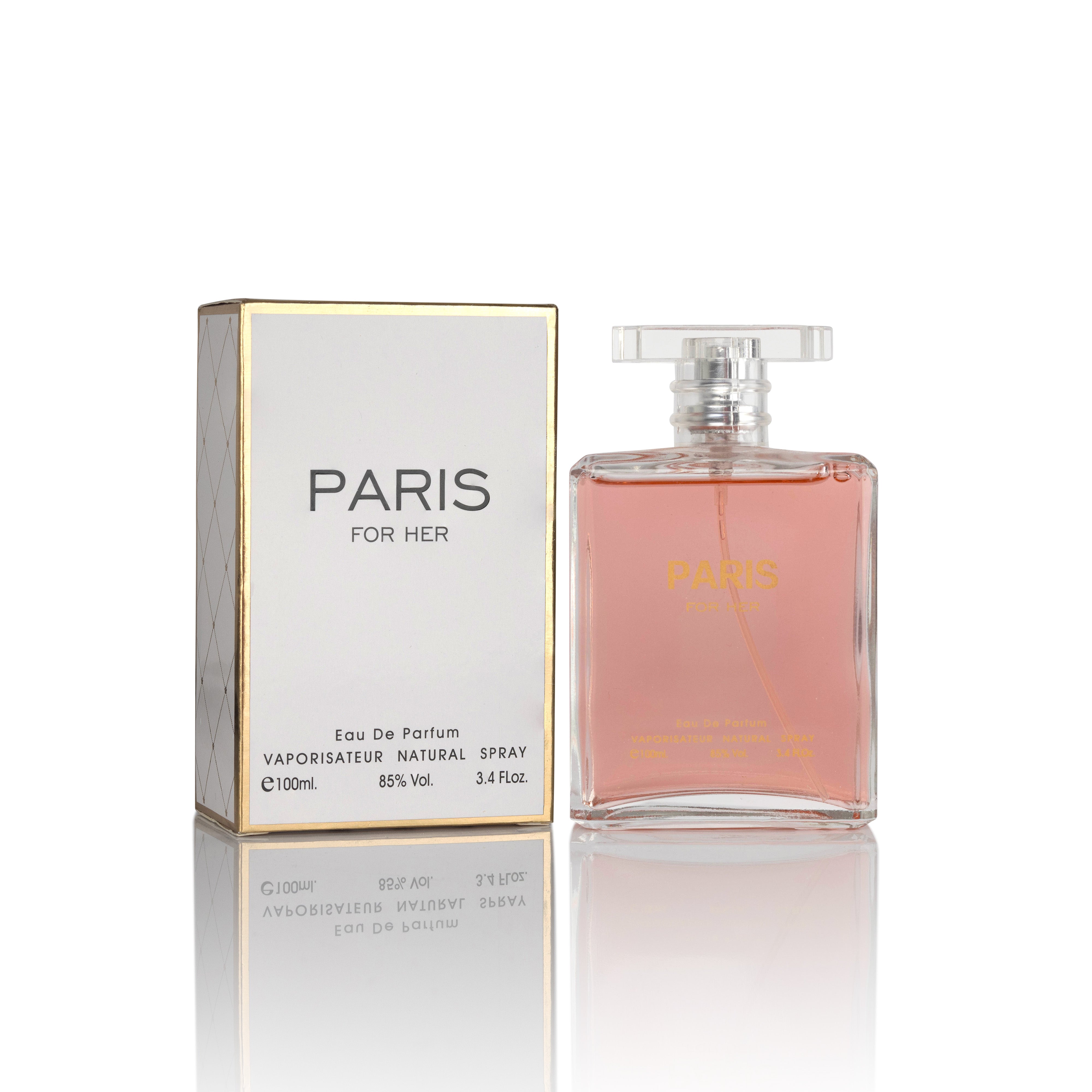 Paris For Her Perfume for Women 3.4 Oz – Sparkling Oriental Floral Scent | NovoGlow