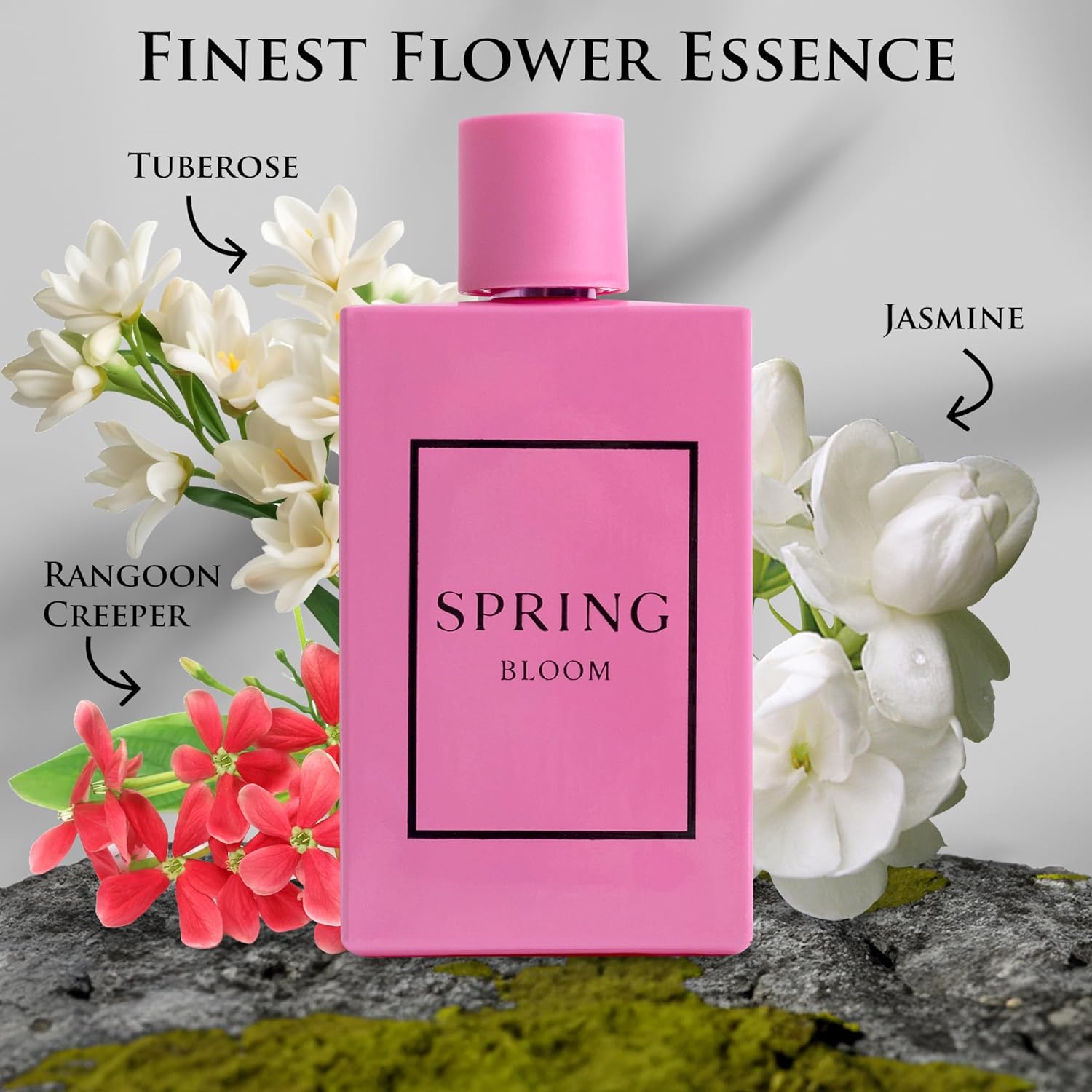 Spring Bloom Women’s Fragrance by NovoGlow - 3.4 oz Perfume | Fresh Floral &amp; Graceful Scent | Long-Lasting for Women