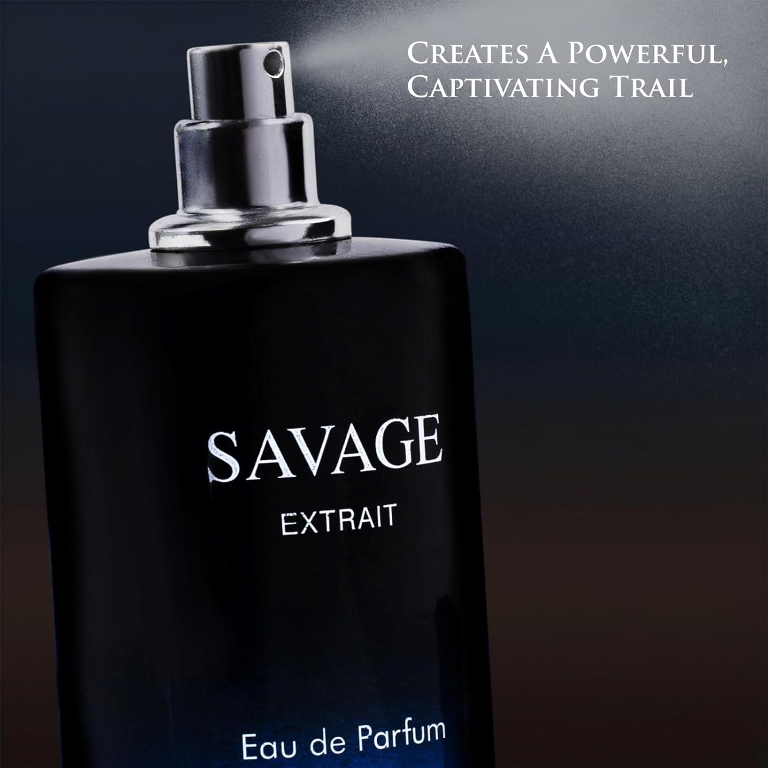 Savage Extrait Men’s Fragrance by NovoGlow - 3.4 oz Perfume | Warm, Spicy &amp; Seductive Scent | Long-Lasting Cologn