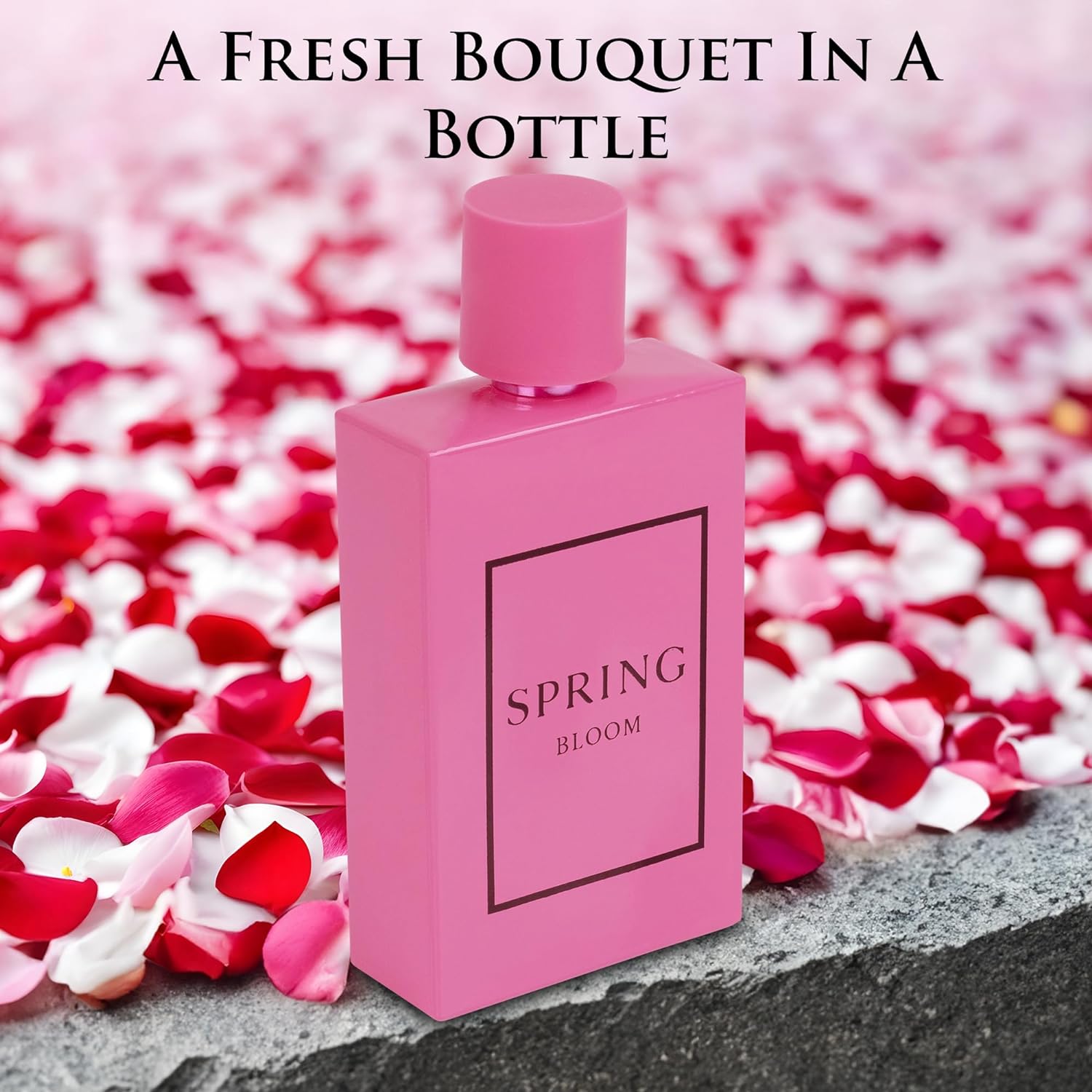 Spring Bloom Women’s Fragrance by NovoGlow - 3.4 oz Perfume | Fresh Floral &amp; Graceful Scent | Long-Lasting for Women