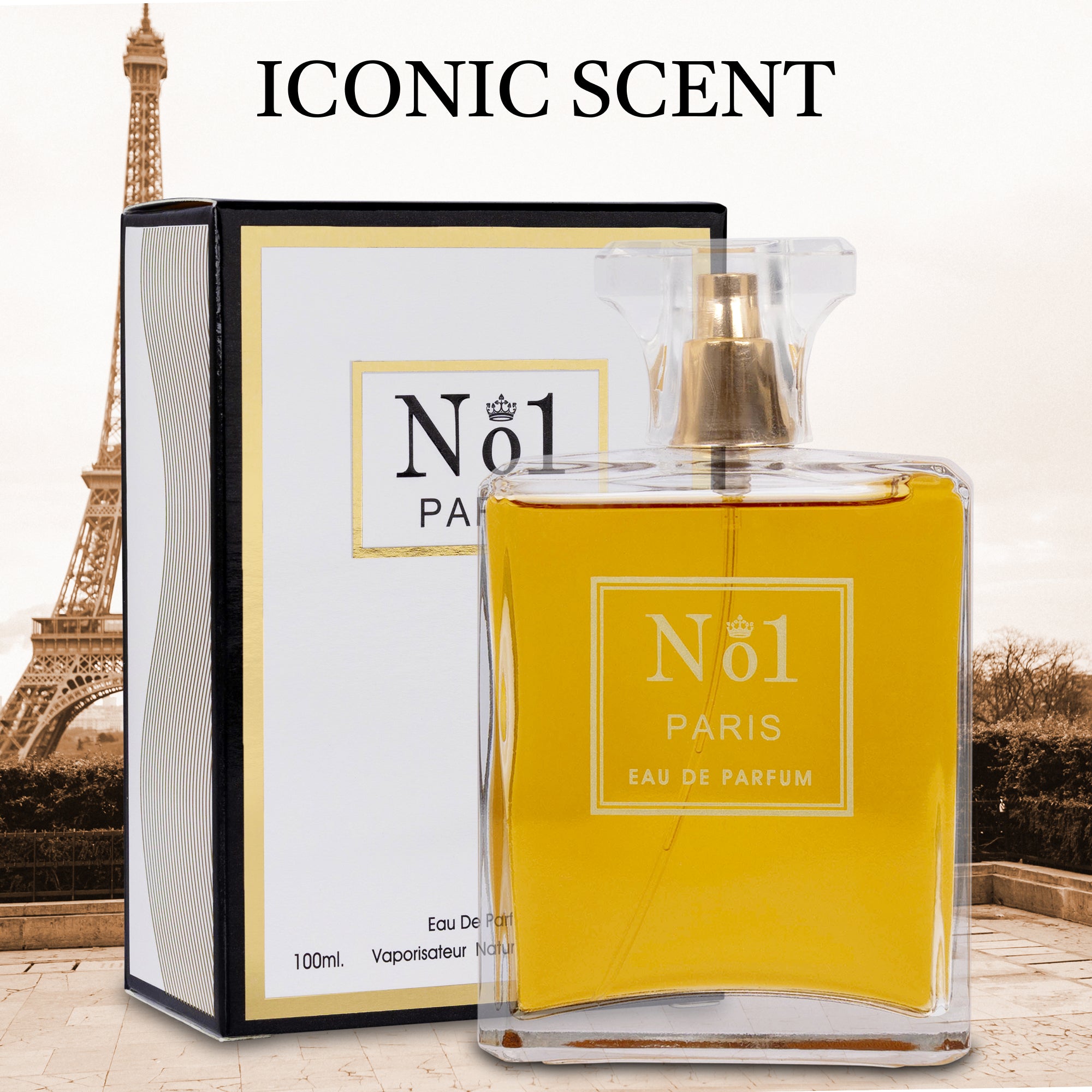 No.1 PARIS Inspired by Chanel's No.5 Eau de Parfume Natural