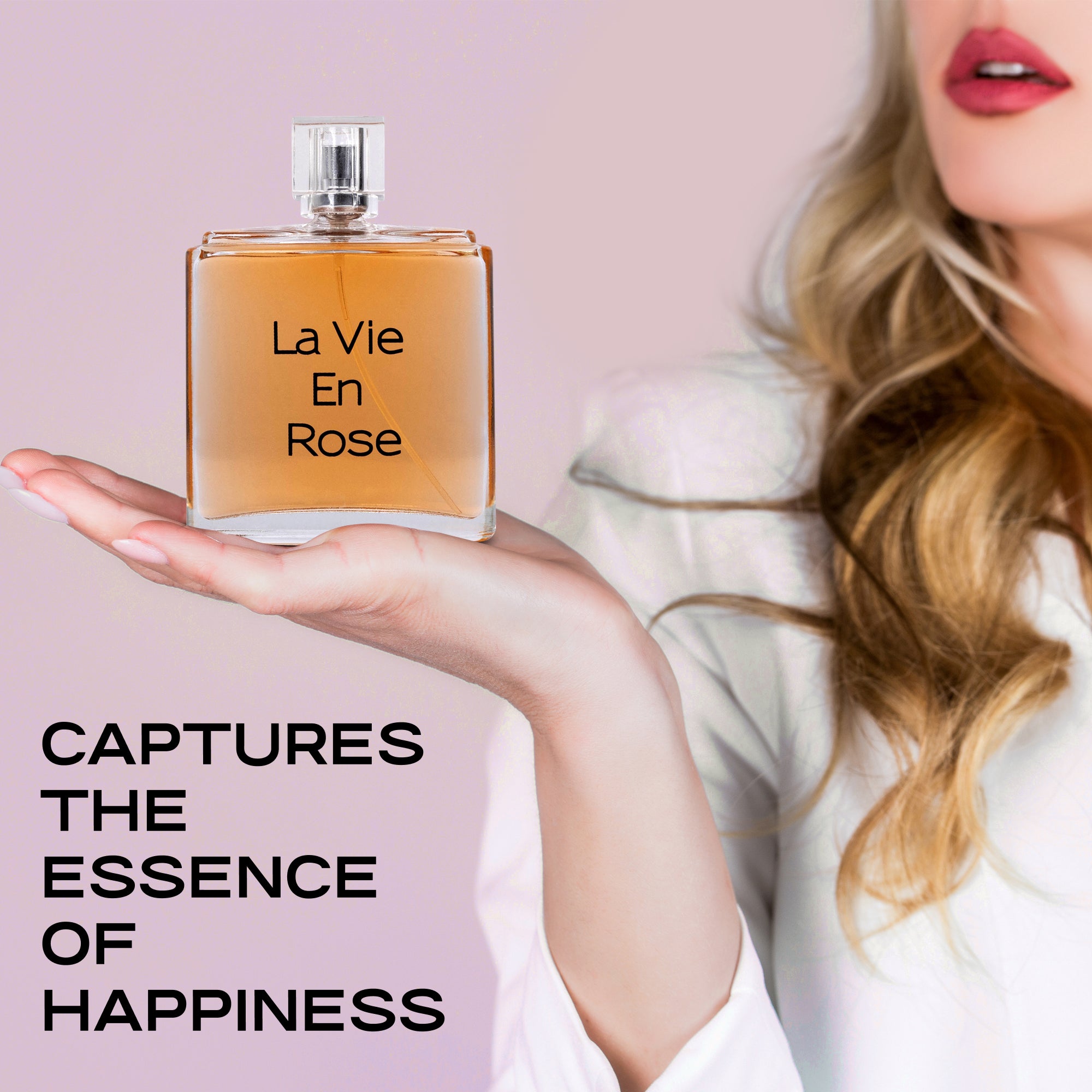 La Vie en Rose Women’s Fragrance by NovoGlow - 3.4 oz Perfume | Versatile Floral Scent | Long-Lasting for Any Occasion