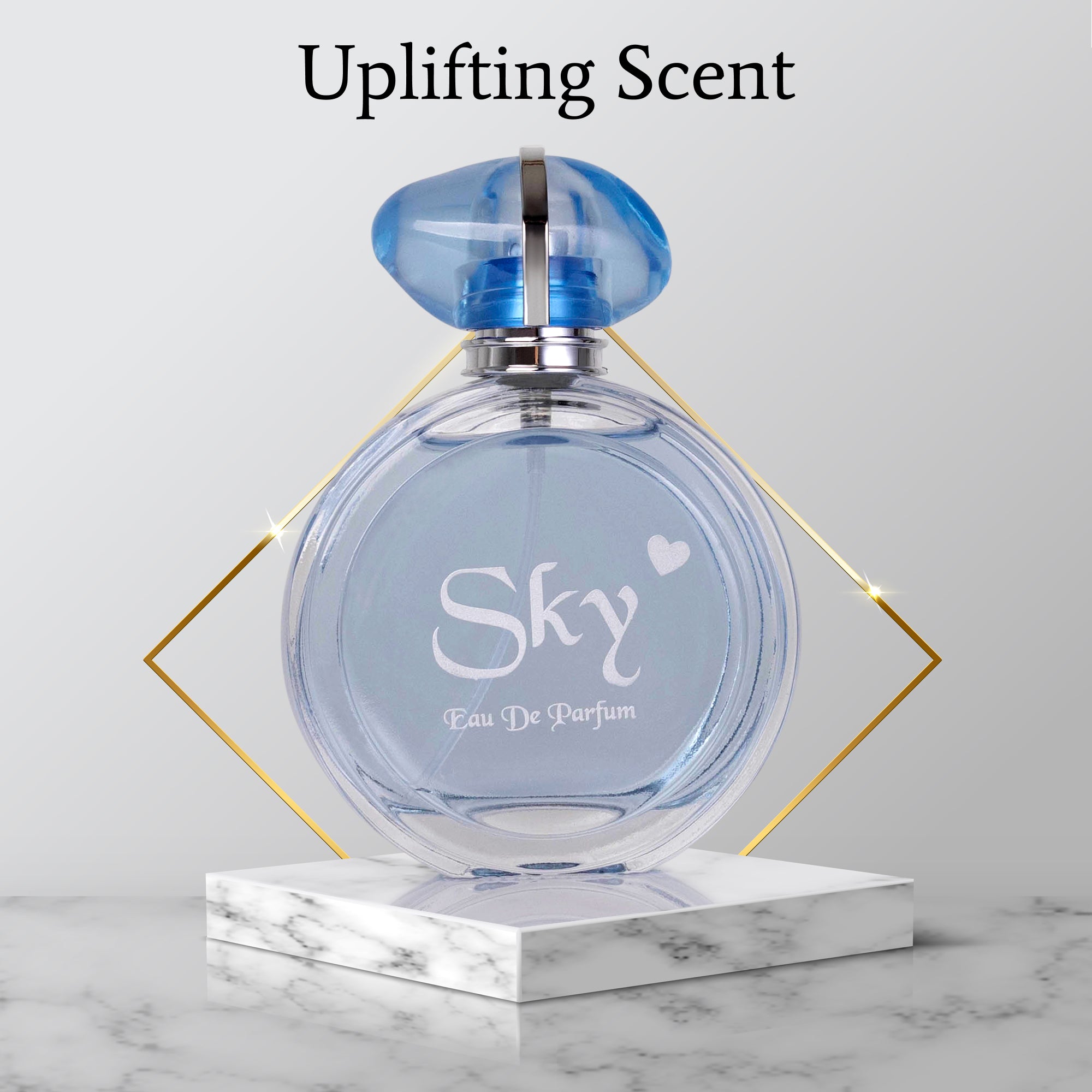 Sky Women’s Fragrance by NovoGlow - 3.4 oz Perfume | Indulgent Signature Scent | Long-Lasting for Women