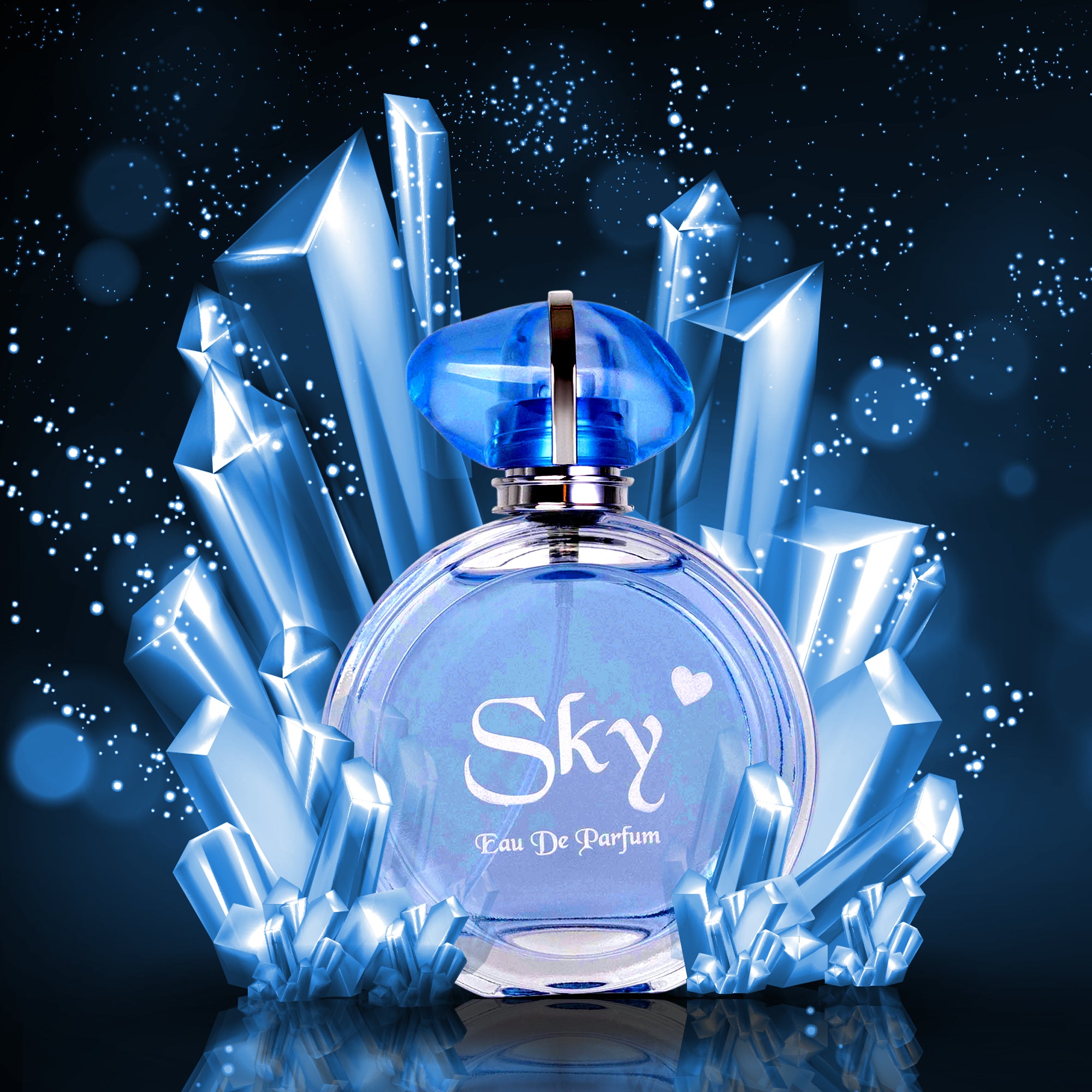 Sky Women’s Fragrance by NovoGlow - 3.4 oz Perfume | Indulgent Signature Scent | Long-Lasting for Women