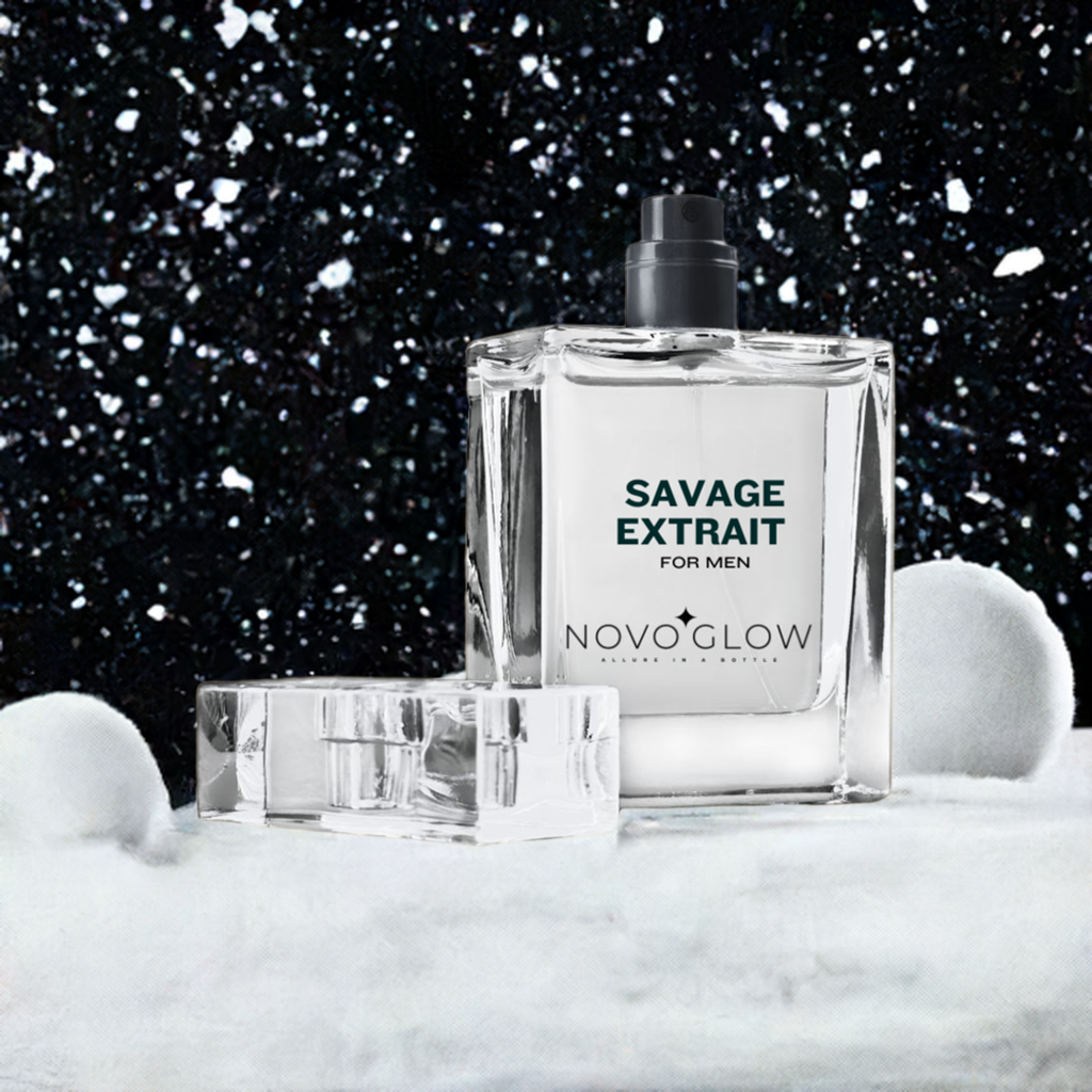 Savage Extrait for Men by NovoGlow- Warmth, Spice, and Seduction Perfume