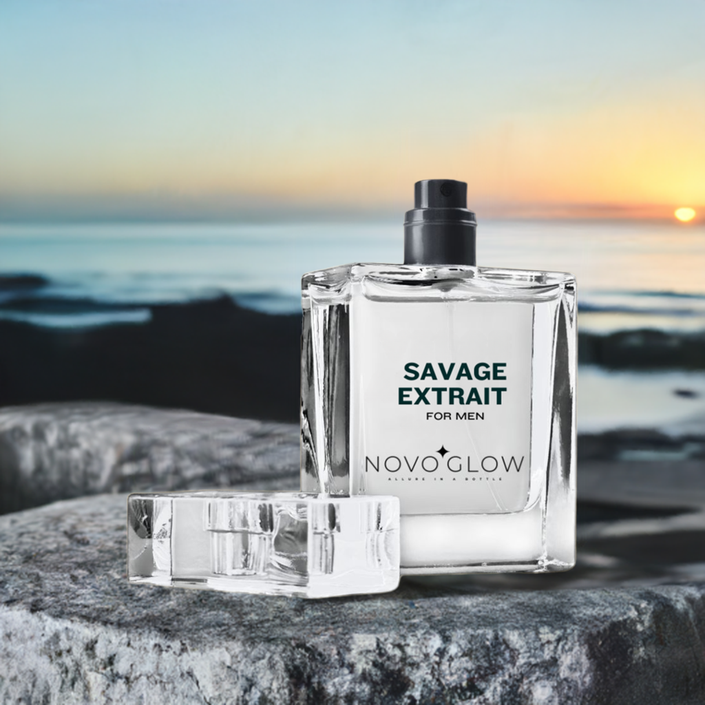 Savage Extrait for Men by NovoGlow- Warmth, Spice, and Seduction Perfume