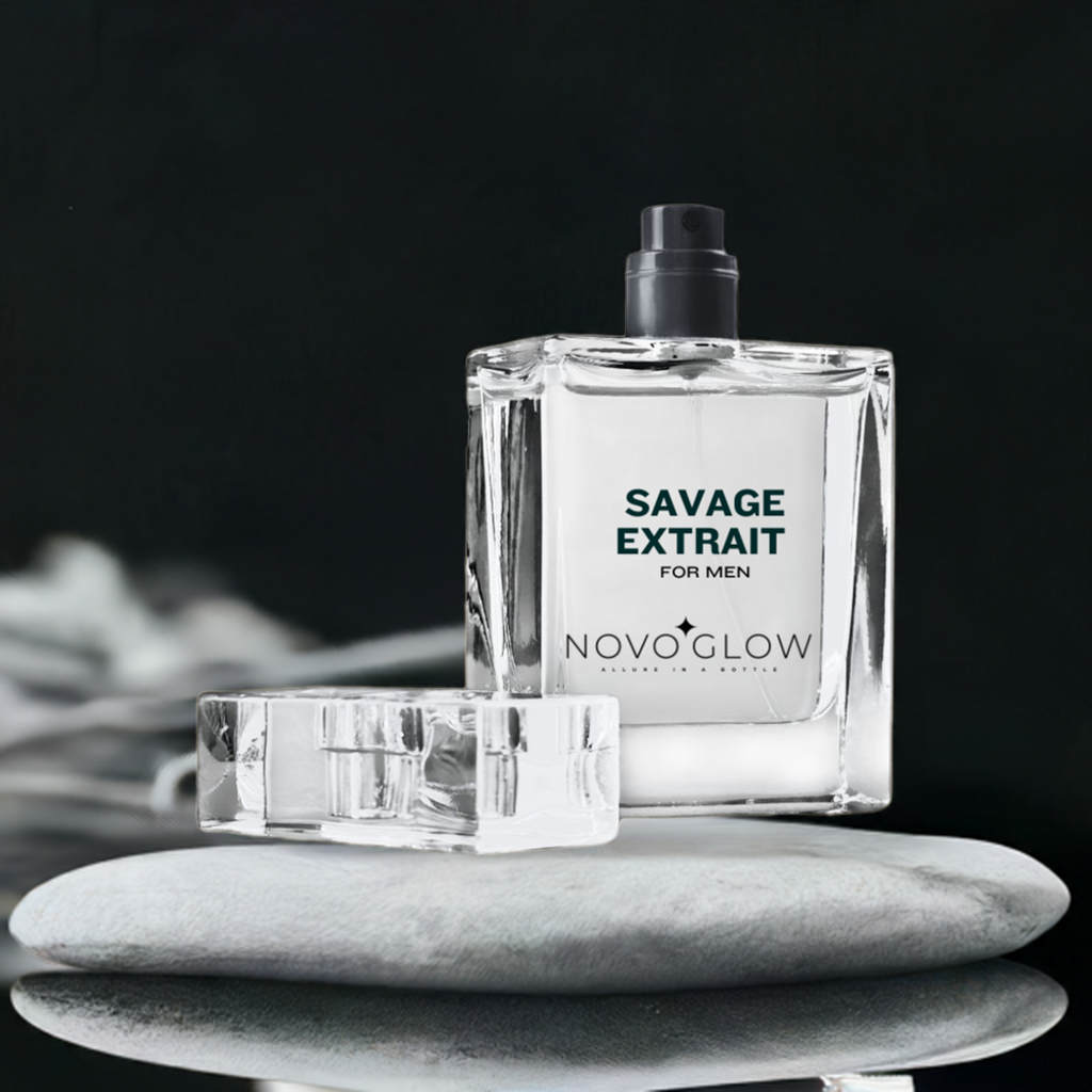 Savage Extrait for Men by NovoGlow- Warmth, Spice, and Seduction Perfume