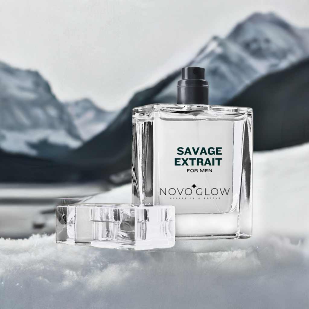 Savage Extrait for Men by NovoGlow- Warmth, Spice, and Seduction Perfume