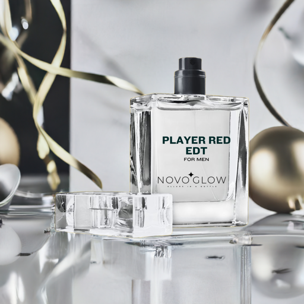 Player Red EDT by NovoGlow - Bold &amp; Energetic Masculine Fragrance