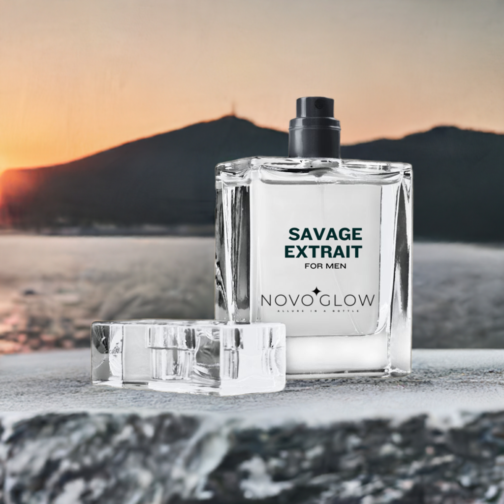 Savage Extrait for Men by NovoGlow- Warmth, Spice, and Seduction Perfume