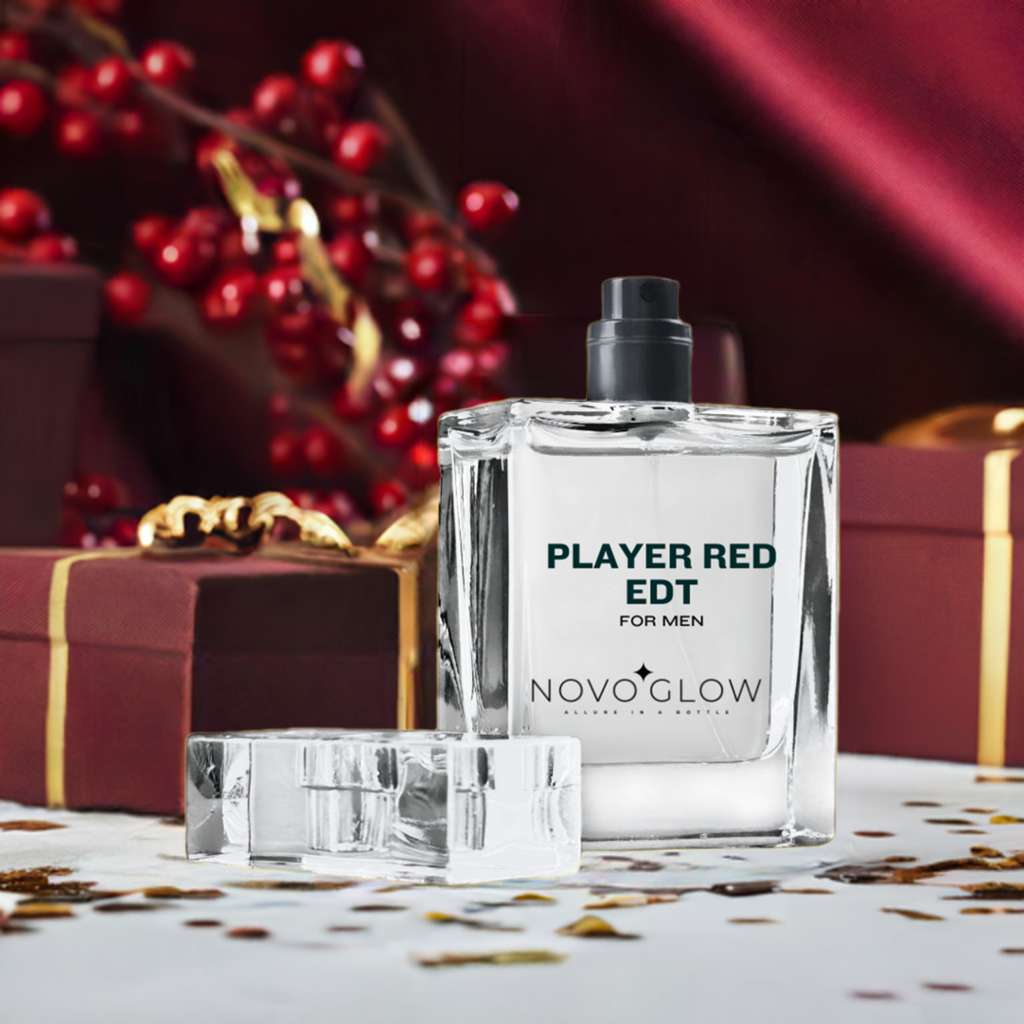 Player Red EDT by NovoGlow - Bold &amp; Energetic Masculine Fragrance