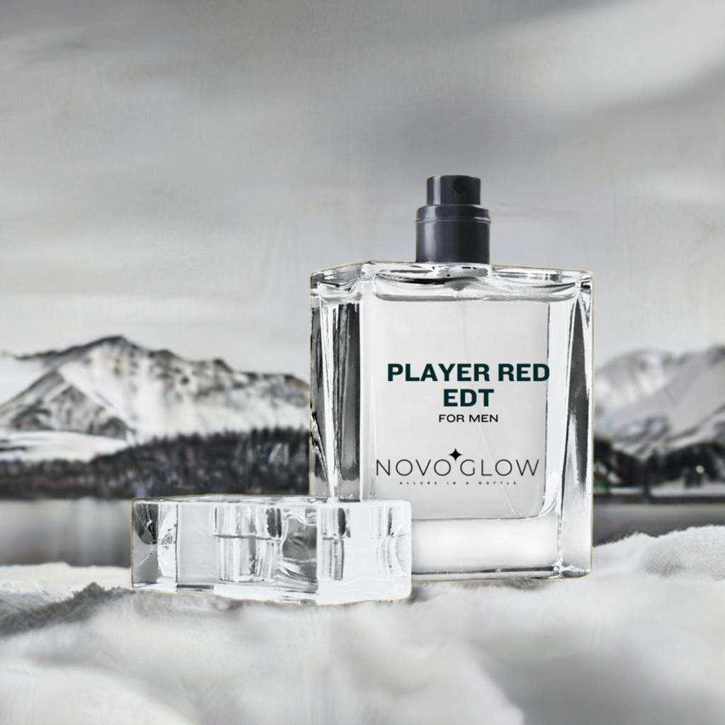 Player Red EDT by NovoGlow - Bold &amp; Energetic Masculine Fragrance