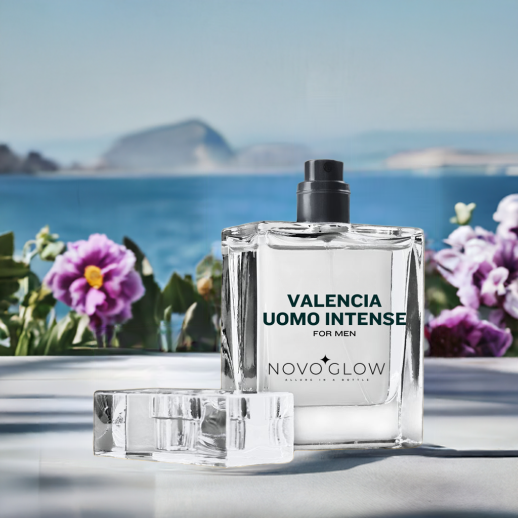 Valencia UOMO Intense by NovoGlow - Rich &amp; Sophisticated Vanilla Vetiver Perfume