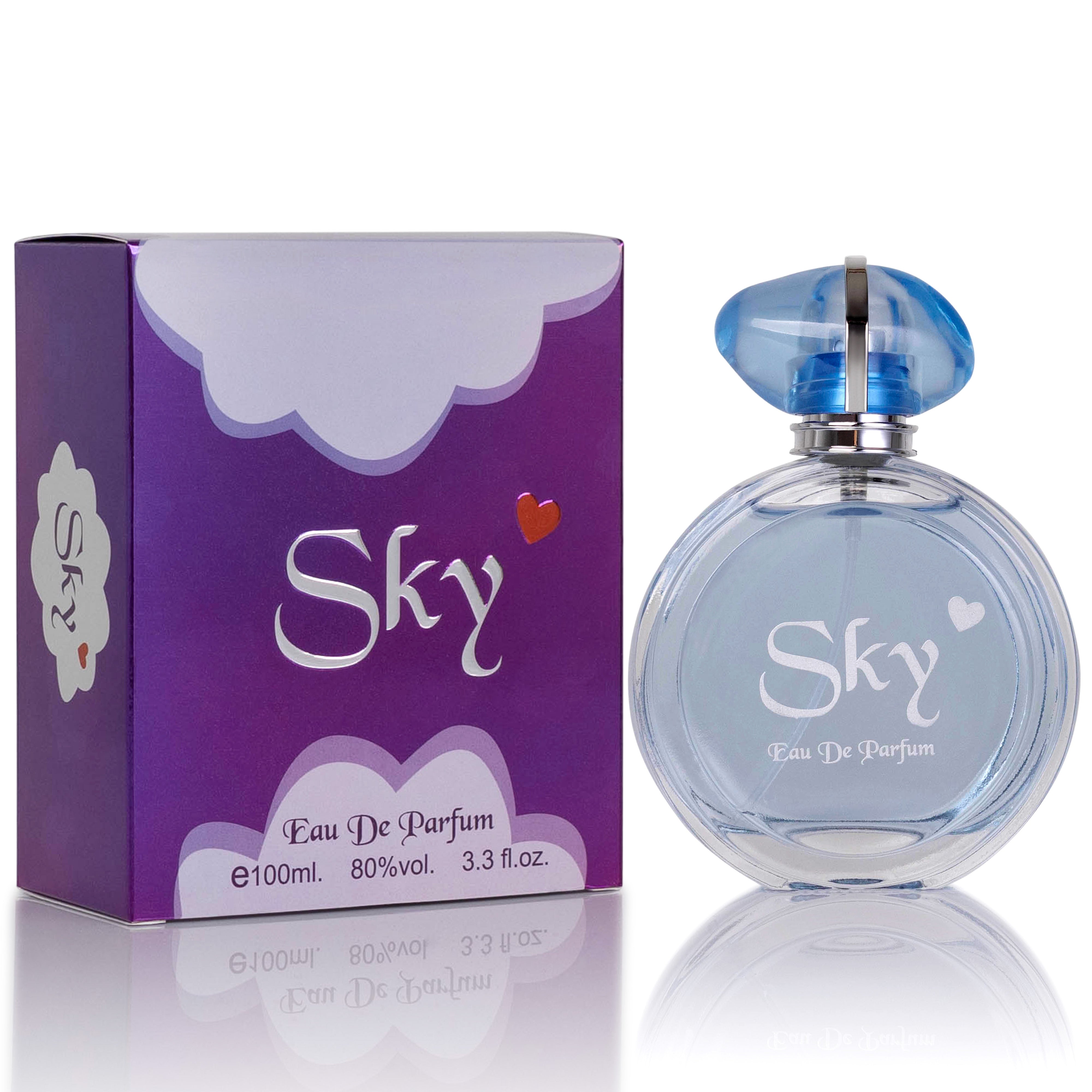 Sky Women’s Fragrance by NovoGlow - 3.4 oz Perfume | Indulgent Signature Scent | Long-Lasting for Women